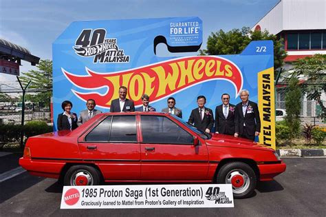 The original 1985 Proton Saga will be coming back as a Hot Wheels model ...