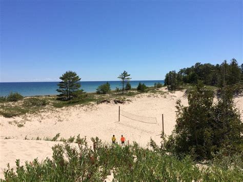 P.H. Hoeft State Park In Michigan Has Beautiful Beachfront Camping