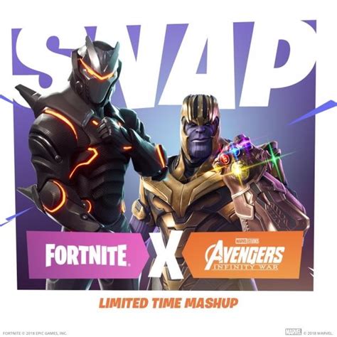 Thanos smashes into Fortnite's new battle royale event