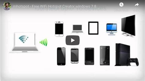 mHotspot - Turn your laptop into wifi hotspot