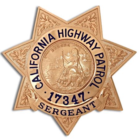 California Highway Patrol - ER Badge