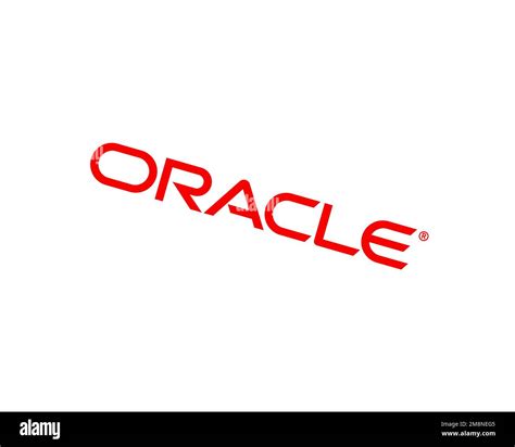 Oracle Cloud Platform, rotated logo, white background B Stock Photo - Alamy