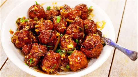 VEG MANCHURIAN DRY RECIPE - Ahmedabad Food Blog