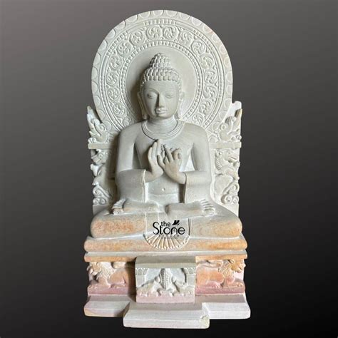 Sarnath Buddha Stone Statue 10": Buy Best - The Stone Studio