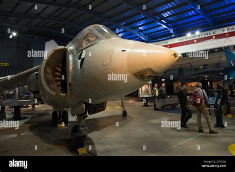 BAC Concorde 002 inside halls of Royal Navy Fleet Air Arm Museum ...