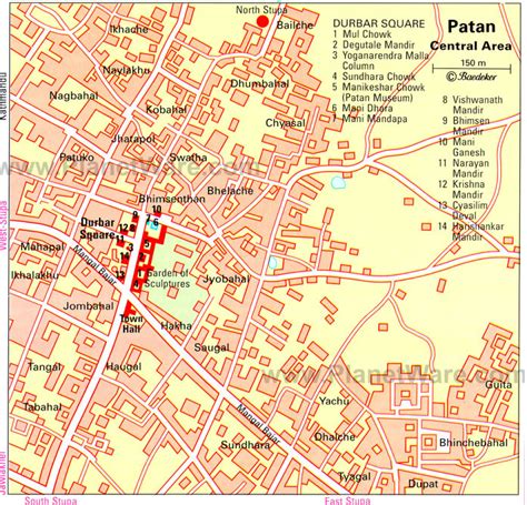 Lalitpur Map - Nepal