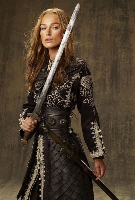 Keira Knightley as Elizabeth Swann - The Pirates of the Caribbean - Hot ...