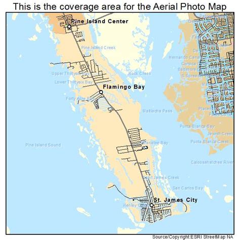 Aerial Photography Map of St James City, FL Florida