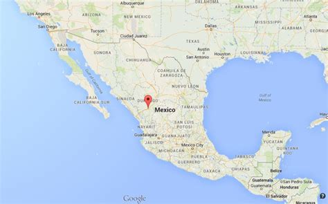 Durango Mexico Map