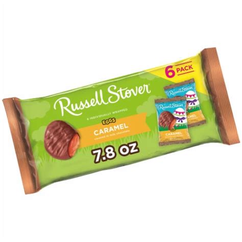 RUSSELL STOVER Easter Caramel Milk Chocolate Easter Eggs, 7.8 oz ...