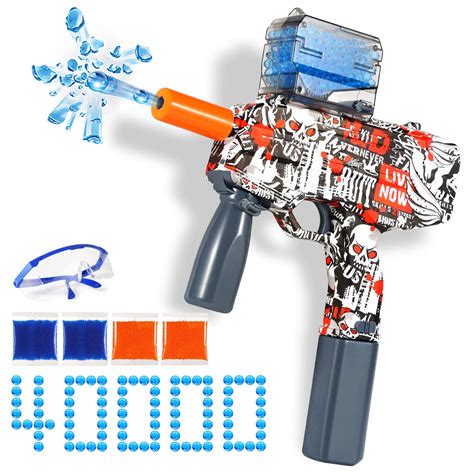 Buy Splatter Ball , Rechargeable Electric Automatic Gel Blaster, Gel ...