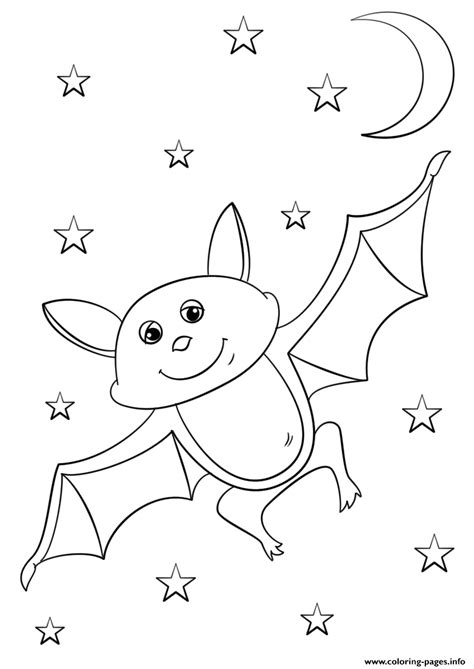 Halloween Bat Coloring Pages For Kids Coloring Pages