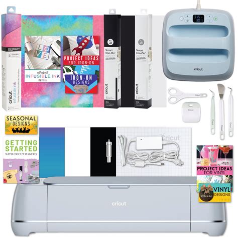 Cricut Maker 3 & Easy Press 3 Combo Bundle with Iron Heat Feature ...