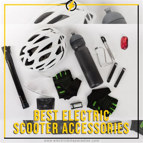 10 Best Electric Scooter Accessories