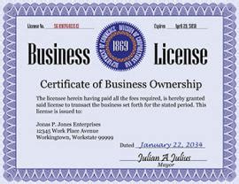 Business License and Permit Requirements | The Kaiser Law Firm, P.C.