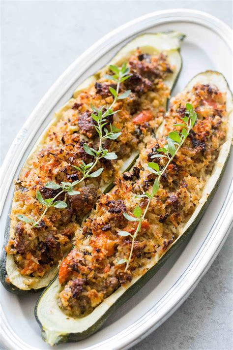 Sausage-Stuffed Zucchini Makes the Most of Your Summer Haul | Recipe ...