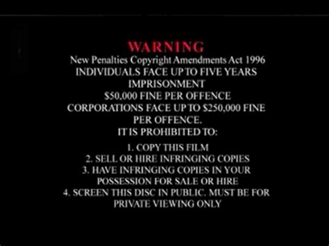 ABC DVD Warning Screen | The FBI Warning Screens Wiki | Fandom