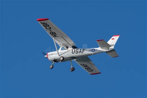 Cessna 150 Propeller Plane Departing from Altenrhein in Switzerland ...