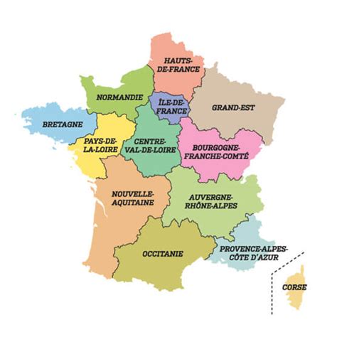 Regions of France - Map & Top Tourist Attractions - France Bucket List