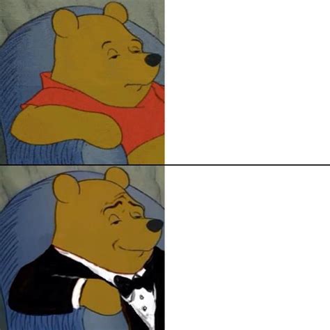 Winnie The Pooh Meme Template 3 Panel