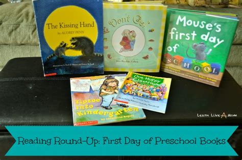 Learn Like A Mom! Reading Round Up: First Day of Preschool Books ...