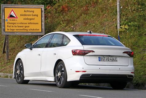 2023 Volkswagen Electric Sedan Spied Again With Mule Body - autoevolution