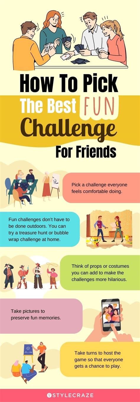 143 Fun Challenges For Friends