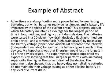 PPT - Science Fair Project PowerPoint Presentation - ID:292641