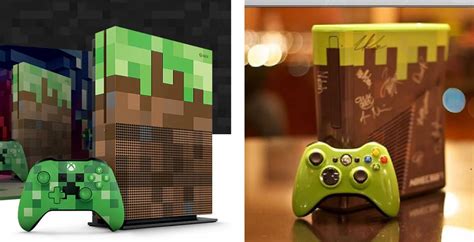 Microsoft Reveals the Xbox One S Minecraft Edition - Consolevariations