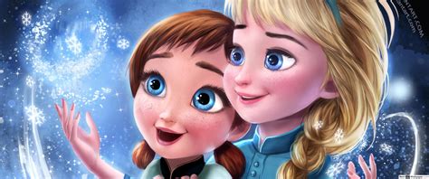 Elsa And Anna Baby HD Wallpapers - Wallpaper Cave