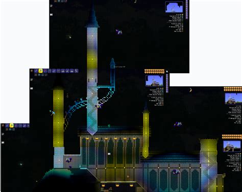 Castle Build! Please give advice if you can see the picture. : r/Terraria