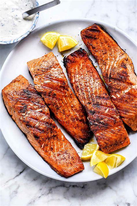 THE BEST Grilled Salmon - Relish