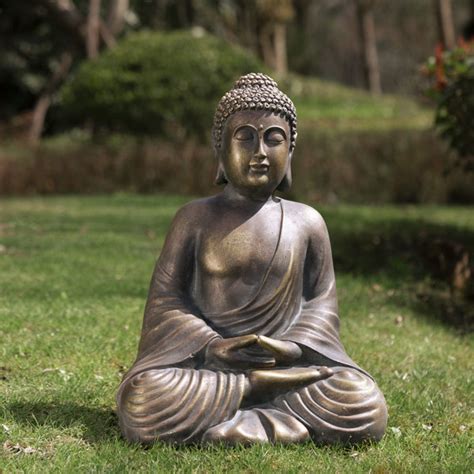 Bungalow Rose MGO Meditating Buddha Statue & Reviews | Wayfair