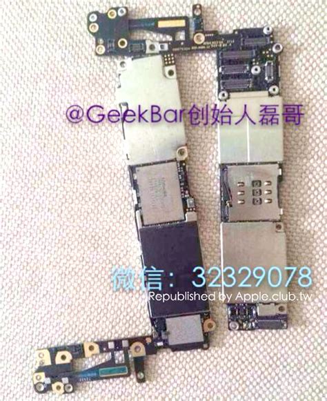 Latest leaked iPhone 6 parts photo shows complete logic board assembly ...