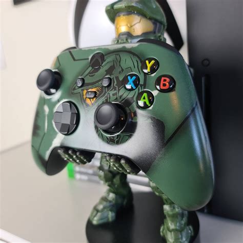 Custom Painted Halo Themed Controller Master Chief for Xbox - Etsy