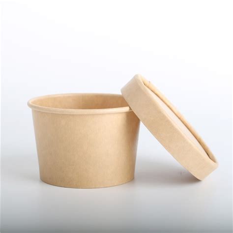 Disposable Kraft Ice Cream Cups With Lids Manufacturers & Suppliers ...