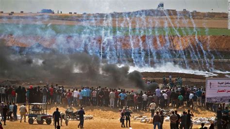 Gaza protests: Dozens of Palestinians killed as US Embassy opens - CNN