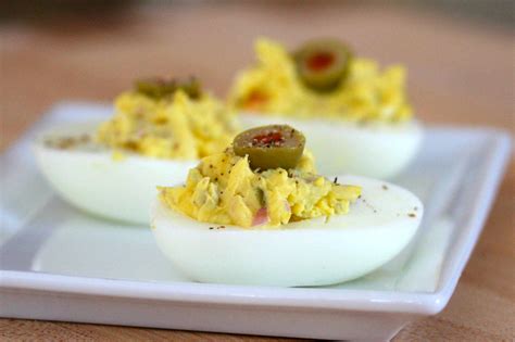 Deviled Eggs With Olives Recipe