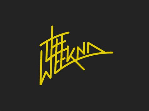 The Weeknd Logo