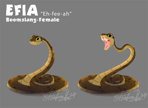 ArtStation - Sahara OC - Efia the Boomslang