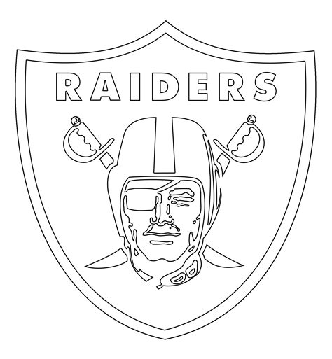 Printable Raiders Stencil - Printable Word Searches