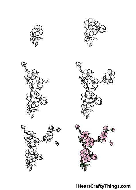 Drawings Of Japanese Flowers