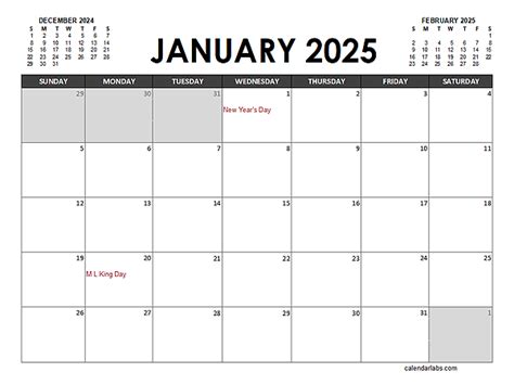 Free Excel Calendar Template 2025: Plan And Organize With Ease ...