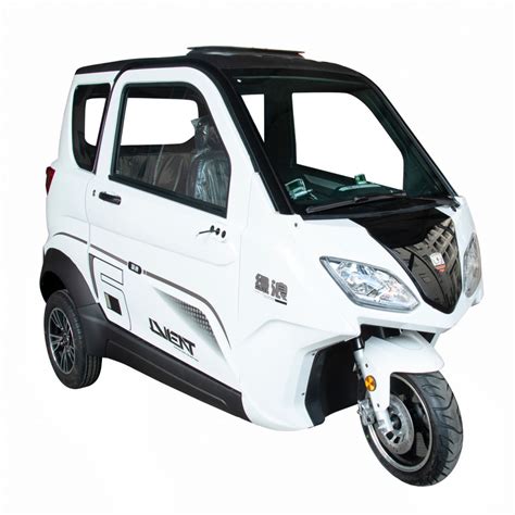 China 1500W Powerful Three- Wheel Enclosed Mini Electric Tricycle Car ...