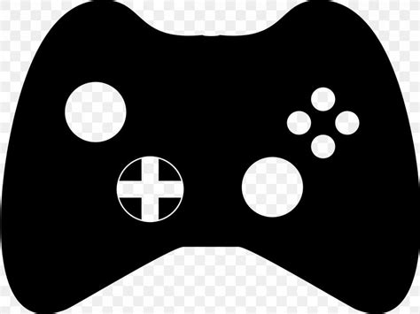 Black And White Game Controller Png - bmp-future