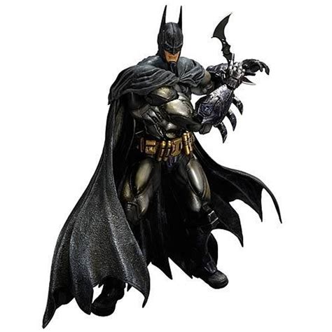 Batman Arkham Asylum Play Arts Kai Armored Batman Action Figure Square ...