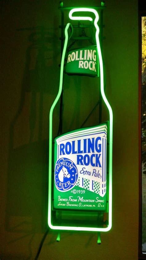 Rolling Rock Bottle Neon Sign Neon Light – DIY Neon Signs