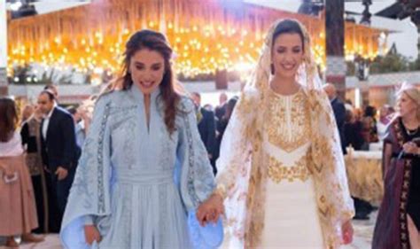 Queen Rania attends daughter-in-law’s pre-wedding party and royal bride ...