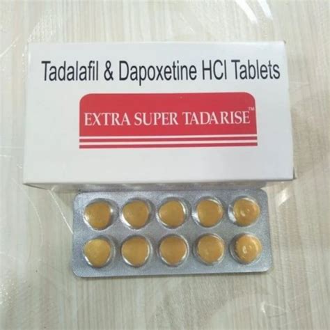 Tadalafil & Dapoxetine Tablets at Rs 250/stripe in Nagpur | ID: 27505526648