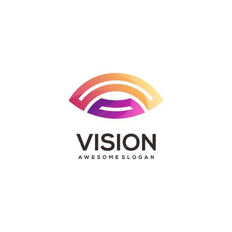 Premium Vector | Vision logo